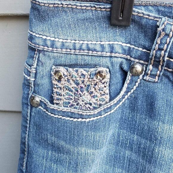 Code Bleu Annette Jean capris size 14/31 - Picture 3 of 10